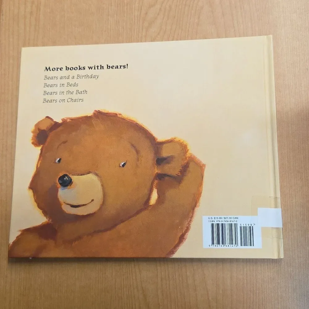 6 Childrens‎ Hardcover Books About Bears